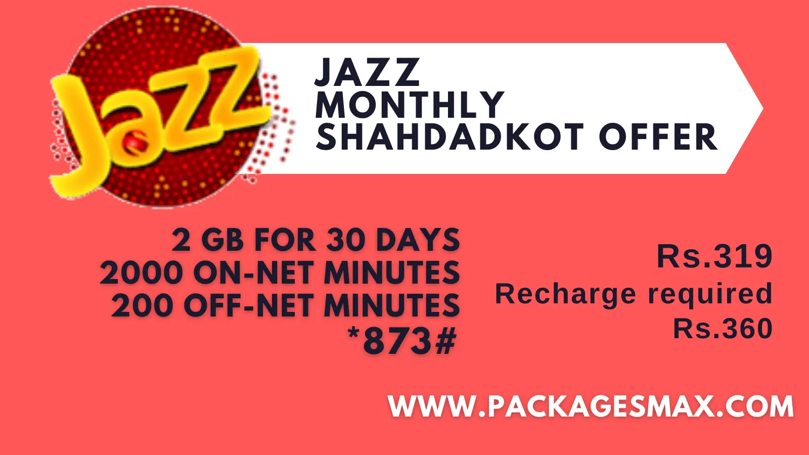 Jazz Monthly Shahdadkot Offer