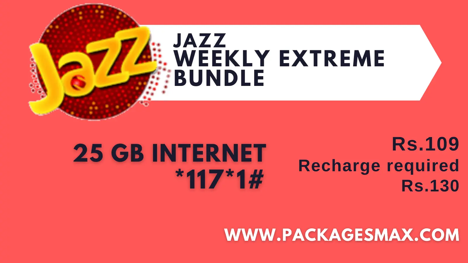 Jazz Weekly Internet Package *117*1#